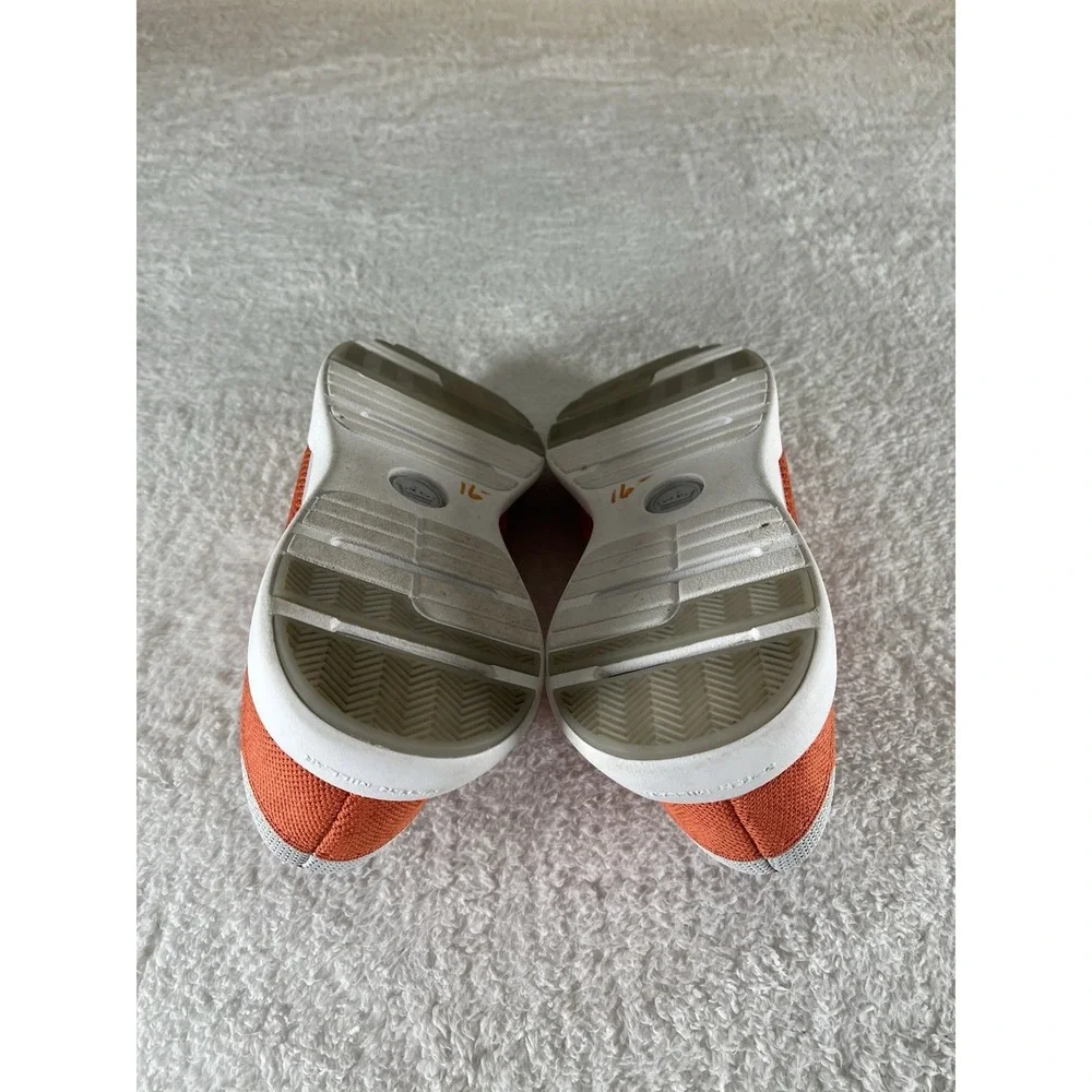 Peter Millar #MS23EF06 Glide‎ V3 Sneakers Sahar Orange White Mens Size 12 Preppy